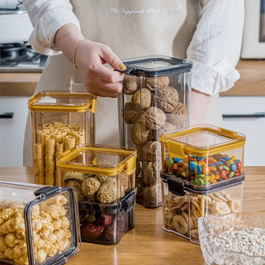Stackable Airtight Food Storage Containers – Declutter Your Pantry in Minutes (Space-Saving + Leak-Proof)